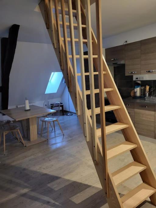 Au Coeur Du Val D'Argent Duplex Atypique A Sainte-Marie-Aux-Mines Appartement Buitenkant foto